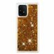 Силиконовый (TPU) чехол Deexe Liquid Glitter для Samsung Galaxy S10 Lite (G770) - Gold. Фото 2 из 7