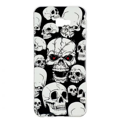 Силіконовий (TPU) чохол Deexe LumiCase для Samsung Galaxy J4+ (J415) - Cool Skulls