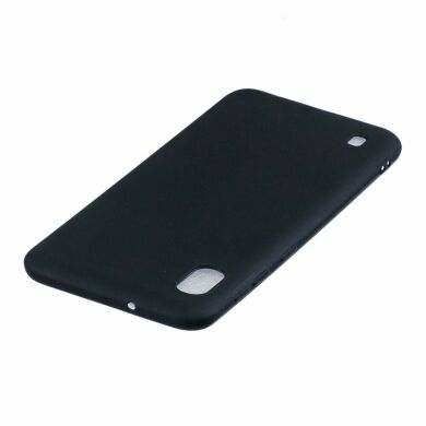 Силиконовый (TPU) чехол Deexe Matte Case для Samsung Galaxy A10 (A105) - Black