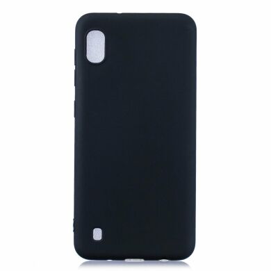Силіконовий (TPU) чохол Deexe Matte Case для Samsung Galaxy A10 (A105), Black