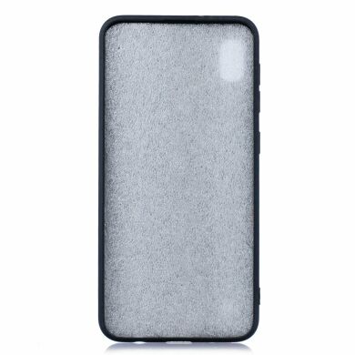 Силиконовый (TPU) чехол Deexe Matte Case для Samsung Galaxy A10 (A105) - Black