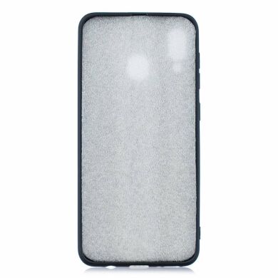 Силиконовый (TPU) чехол Deexe Matte Case для Samsung Galaxy A30 (A305) - Black