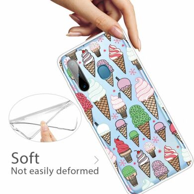 Силіконовий (TPU) чохол Deexe Pretty Glossy для Samsung Galaxy A11 (A115) / Galaxy M11 (M115) - Ice Cream