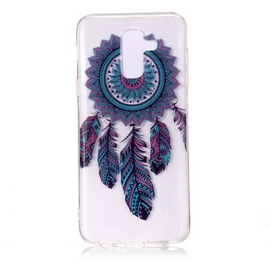 Силиконовый (TPU) чехол Deexe Pretty Glossy для Samsung Galaxy A6+ 2018 (A605) - Dream Catcher