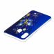 Силиконовый (TPU) чехол Deexe Pretty Glossy для Samsung Galaxy M20 - Blue Butterfly