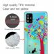 Силиконовый (TPU) чехол Deexe Pretty Glossy для Samsung Galaxy S20 (G980) - Colorized Tree. Фото 2 из 5