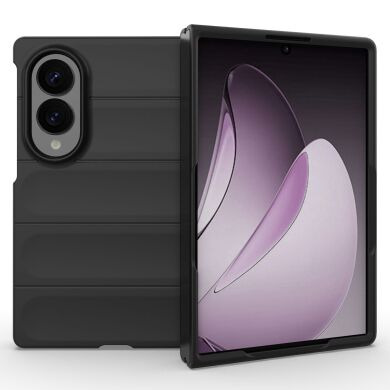 Силиконовый (TPU) чехол Deexe Terra Case (FF) для Samsung Galaxy Fold 8 - Black