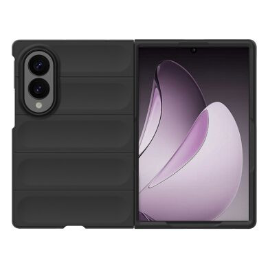 Силиконовый (TPU) чехол Deexe Terra Case (FF) для Samsung Galaxy Fold 8 - Black