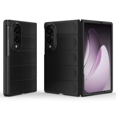 Силиконовый (TPU) чехол Deexe Terra Case (FF) для Samsung Galaxy Fold 8 - Black