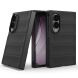 Силиконовый (TPU) чехол Deexe Terra Case (FF) для Samsung Galaxy Fold 8 - Black. Фото 2 из 9