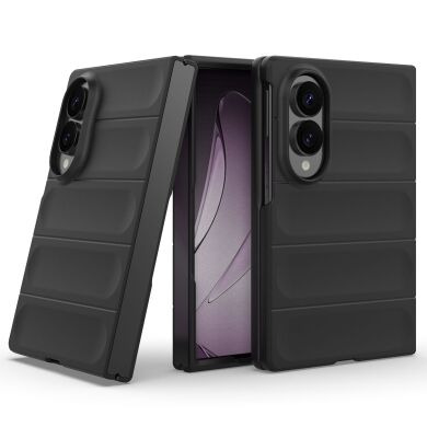 Силиконовый (TPU) чехол Deexe Terra Case (FF) для Samsung Galaxy Fold 8 - Black
