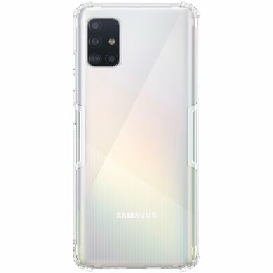 Силіконовий (TPU) чохол NILLKIN Nature для Samsung Galaxy A51 (А515) - White