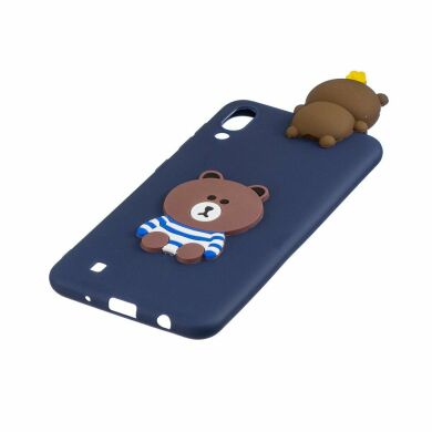 Силиконовый (TPU) чехол UniCase 3D Cartoon Pattern для Samsung Galaxy M10 (M105) - Bear