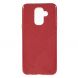 Силиконовый (TPU) чехол UniCase Glitter Cover для Samsung Galaxy A6+ 2018 (A605) - Red. Фото 1 из 4