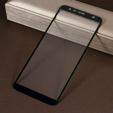 Защитное стекло Deexe Full Glue Coverage для Samsung Galaxy J6+ (J610) - Black