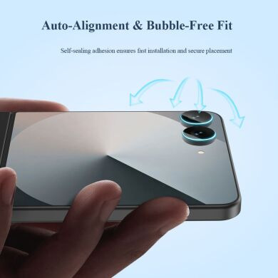 Защитное стекло на камеру LEREACH Camera Lens Protector для Samsung Galaxy Flip 8