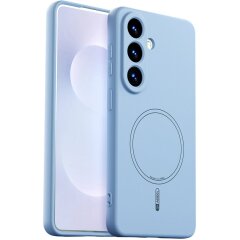 Защитный чехол ABEEL Liquid Silicone Magnetic для Samsung Galaxy S26 (S942) - Sky Blue