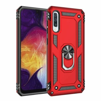 Защитный чехол Deexe Armor Case для Samsung Galaxy A50 (A505) / A30s (A307) / A50s (A507) - Red