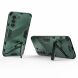 Защитный чехол Deexe Bibercas для Samsung Galaxy S21 FE (G990) - Green. Фото 3 из 9