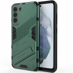 Защитный чехол Deexe Bibercas для Samsung Galaxy S21 FE (G990) - Green