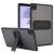Защитный чехол Deexe Crystal Kickstand для Samsung Galaxy Tab A7 Lite (T220/T225) - Black