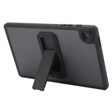 Защитный чехол Deexe Crystal Kickstand для Samsung Galaxy Tab A7 Lite (T220/T225) - Black