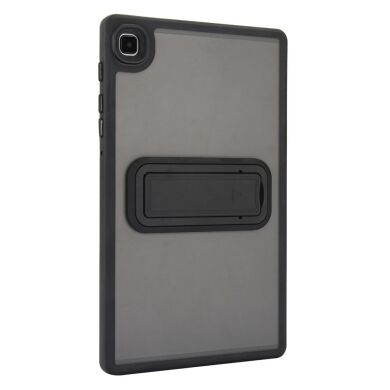 Защитный чехол Deexe Crystal Kickstand для Samsung Galaxy Tab A7 Lite (T220/T225) - Black