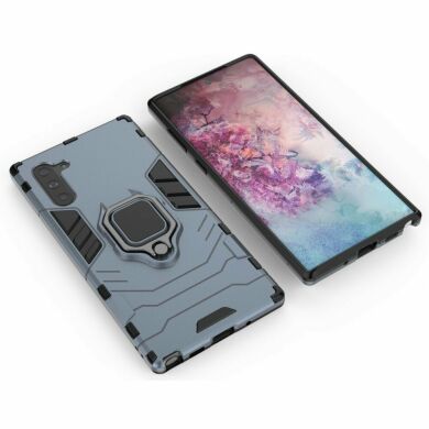 Захисний чохол Deexe Hybrid Case для Samsung Galaxy Note 10 - Blue
