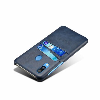 Захисний чохол Deexe Pocket Case для Samsung Galaxy A40 (А405) - Dark Blue