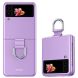 Защитный чехол Deexe Ring Case для Samsung Galaxy Flip 3 - Purple. Фото 1 из 11