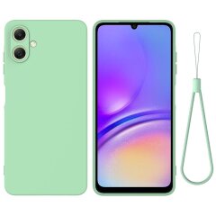Защитный чехол Deexe Silicone Case для Samsung Galaxy A07 (A075) - Green