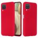 Защитный чехол Deexe Silicone Case для Samsung Galaxy A12 (A125) / A12 Nacho (A127) / M12 (M127) - Red. Фото 1 из 6