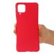 Защитный чехол Deexe Silicone Case для Samsung Galaxy A12 (A125) / A12 Nacho (A127) / M12 (M127) - Red. Фото 4 из 6