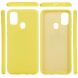 Защитный чехол Deexe Silicone Case для Samsung Galaxy M30s (M307) / Galaxy M21 (M215) - Yellow. Фото 2 из 5