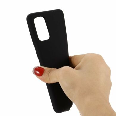 Защитный чехол Deexe Silicone Case для Samsung Galaxy S20 (G980) - Black