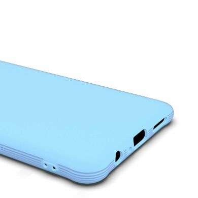 Защитный чехол Deexe Soft Cover для Samsung Galaxy A20s (A207) - Baby Blue