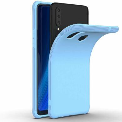 Защитный чехол Deexe Soft Cover для Samsung Galaxy A20s (A207) - Baby Blue