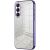 Защитный чехол Deexe Sparkles Cover для Samsung Galaxy A26 (A266) - Purple