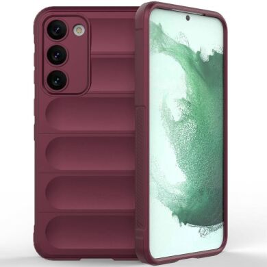 Захисний чохол Deexe Terra Case для Samsung Galaxy S23 Plus - Wine Red