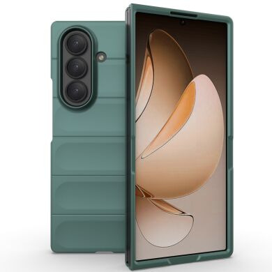 Захисний чохол Deexe Terra Case (FF) для Samsung Galaxy Fold 7 - Green