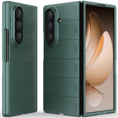 Захисний чохол Deexe Terra Case (FF) для Samsung Galaxy Fold 7 - Green