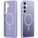 Защитный чехол DUX DUCIS Yind Series MagSafe для Samsung Galaxy S26 FE / S25 FE (S731) - Light Purple. Фото 2 из 9