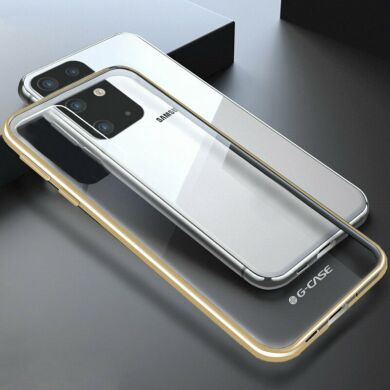 Защитный чехол G-Case Shiny Series для Samsung Galaxy S20 (G980) - Gold