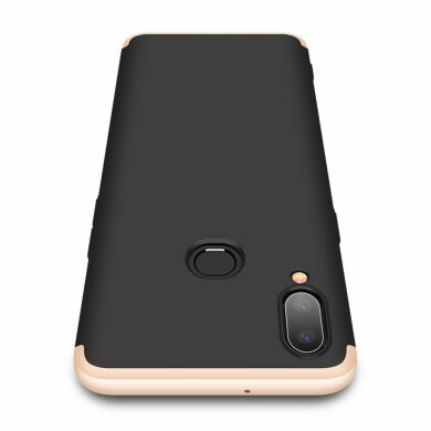 Захисний чохол GKK Double Dip Case для Samsung Galaxy A10s (A107) - Black / Gold