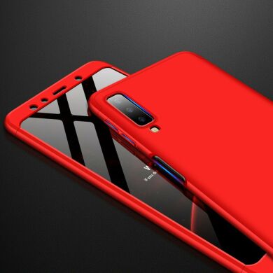 Защитный чехол GKK Double Dip Case для Samsung Galaxy A7 2018 (A750) - Red