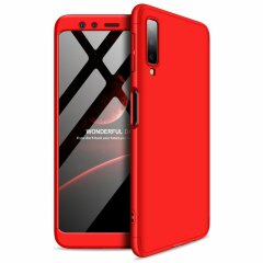 Защитный чехол GKK Double Dip Case для Samsung Galaxy A7 2018 (A750) - Red