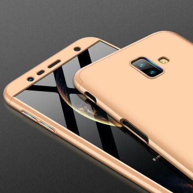 Захисний чохол GKK Double Dip Case для Samsung Galaxy J6+ (J610) - Gold