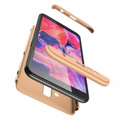 Захисний чохол GKK Double Dip Case для Samsung Galaxy J6+ (J610) - Gold