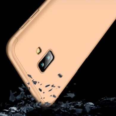 Защитный чехол GKK Double Dip Case для Samsung Galaxy J6+ (J610) - Gold