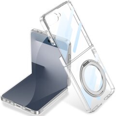 Защитный чехол GKK Elegant MagStand для Samsung Galaxy Flip 7 - Transparent